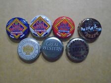 Great Western Lot of 7 bottle caps - Great Western Brewing, Saskatoon Canada picture