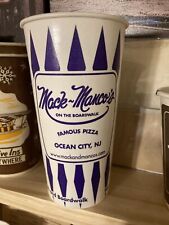 VINTAGE Mack-Manco’s Paper Cup On The Boardwalk Pizza DRIVE-IN Restaurant Wax picture