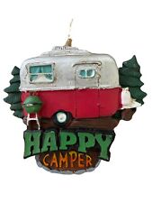 Kurt Adler Happy Camper Sign Ornament Ornament NWT picture