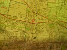 AAA MAP ONANGE COUNTY NORTHERN EXCELLENT  CONDITION  CALIFORNIA   picture