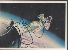 Soviet Cosmonaut Leonov - 3 Autographs + Stamps - First Space Walk - SEE 5 SCANS picture