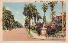 Fort Myers Wauchula Florida The Lodge Home Cottage Bungalow Vtg Postcard U7 picture