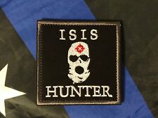 ISIS Hunter Tactical Hook/Loop Patch ISAF ISIL SWAT picture