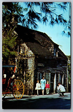 Postcard Oldest Wooden School House St George Street St. Augustine Florida  A 23 picture