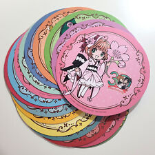 CLAMP 30th Anniversary x Animate Cafe Collaboration Complete Set of 16 Coasters picture