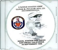 USS Lewis B Puller FFG 23 Decommissioning Program 1998 on CD United States Navy  picture