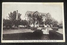 Hesston KS College & Bible School Green Gables Postcard picture