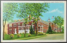 St Joseph Hospital Nashua New Hampshire Vintage Curteich Postcard Unposted  picture
