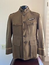 WW1 Era Tailor Made Pilots Tunic/Uniform With French Made Bullion Wings picture