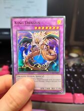 Yu-Gi-Oh Ultimate Rare Style King Dragun Custom Etched picture