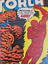 THE HUMAN TORCH #8 FANTASTIC FOUR BRONZE AGE MARVEL COMICS 1975 picture