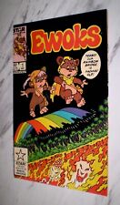 Ewoks #1 Mint 9.9 White pages 1985 Marvel Star Comics Star Wars picture