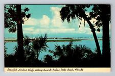 Indian Rocks Beach FL-Florida, Harbor Bluffs, Antique, Vintage c1967 Postcard picture