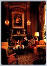 Postcard Missouri Kansas City Ritz Carlton Afternoon Tea In the Lounge 7U picture