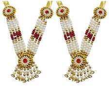 Puja Garland Jarkan Mala God Idol Small Haar For Statue Figurines Set Of 2 7 cm picture