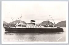 SS Prince George Alaska Steamer Ship Canada RPPC Postcard picture