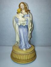 Mother and Child figurine plays Music Ave Maria 1996 Westland Peace on Earth  picture