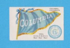 c1910s T331 Fatima Cigarettes stamp COLUMBIA UNIVERSITY Tough issue picture
