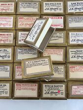  10 Vintage Apothecary Prescription Medicine Paper Boxes Halloween PartyMagic  picture