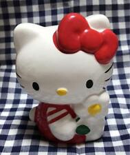 Unused SANRIO Hello Kitty Ceramic Piggy Coin Bank 1999 Vintage Made in Japan picture