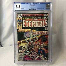 Eternals #2 (Marvel, 8/76) CGC 6.5 WHITE (1st app. Ajak & Celestials) KEY MCU 🔥 picture