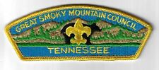 Great Smoky Mountain Council Tennessee YELLOW Border [GT-1200] picture