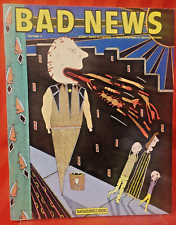 Bad News #3 - Fantagraphics (Mature) RARE/OOP (1988) Friedman, Head...VG/NM picture