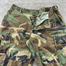 US Army Pants Medium Short Green Black Woodland Camo BDU USGI Combat Uniform picture