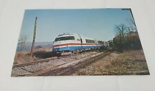 Vintage Super post card 6 x 9 Amtrak Turboliner picture