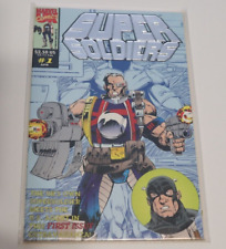 Super Soldiers #1 Silver Foil Cover 1st Issue Marvel 1993 Comics US Agent picture