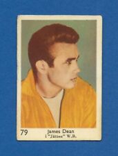 1957-58 Dutch Gum Card (1-145) #79 James Dean 