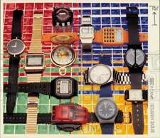 1986 Press Photo Display of watches - lra64245 picture