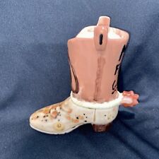 Ceramic  country Boot 6.5 Inches Tall picture