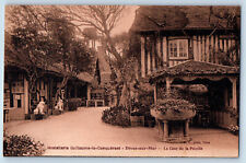 Dives-sur-Mer France Postcard Guillaume le Conquérant Cour De La Pucelle c1920's picture