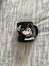 Vintage Mickey Mouse Disney Black & White Mug Retro Collectible Coffee Cup picture