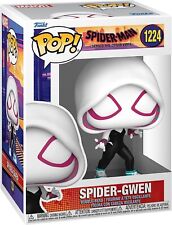 Funko Pop Spiderman Across The Spiderverse Ghost Spider Gwen Figure w/ Protector picture