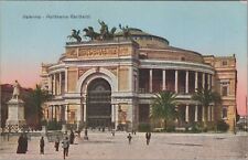 Postcard Palermo Politeama Garibaldi Sicily Italy picture