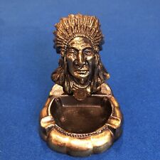 Vintage 1953 Boy Scout's National Jamboree Irvine  3.75” Tall Brass Ashtray picture