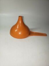 Vintage Tupperware Funnel #1227 Harvest Orange 3.75