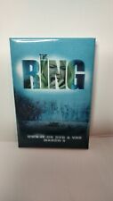 The RING 2002 PINBACK DREAMWORKS Horror Vintage Advertisement Pin picture
