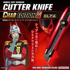 Mobile Suit Gundam Cutter Knife Char Edition 2 pre-order limited JAPAN picture