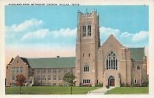 Postcard Highland Park Methodist Church Dallas Texas picture