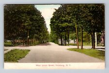 Hamburg NY-New York, Residential Area West Union Street Vintage Postcard picture