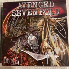  Precious Avenged Sevenfold City of Evil Autograph picture