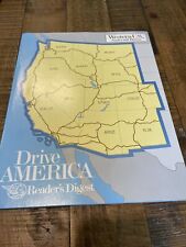Readers Digest Drive America 1983 Western, Central, Eastern US and City Maps picture