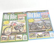 VINTAGE 1997 OLD BIKE JOURNAL MOTORCYCLE MAGAZINE LOT OF 2 ISSUES  picture