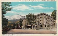  Postcard Acacia Hotel Platte Avenue Colorado Springs CO  picture