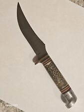 Vintage Western  USA  #640 Fixed Blade Knife no Shead picture