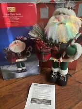Vintage Holiday Living Fiber Optic Santa 18
