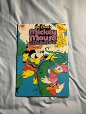 Walt Disney's Mickey Mouse And The BeanStalk 1958 Thick Cover Comic Book picture